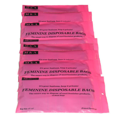 Feminine Disposable Bags 10 pk