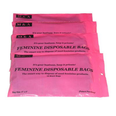 Feminine Disposable Bags 5 pk